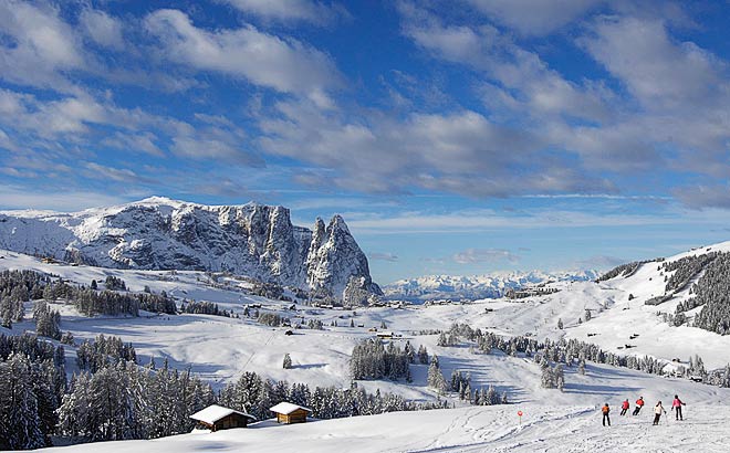 Inverno all'Alpe di Siusi